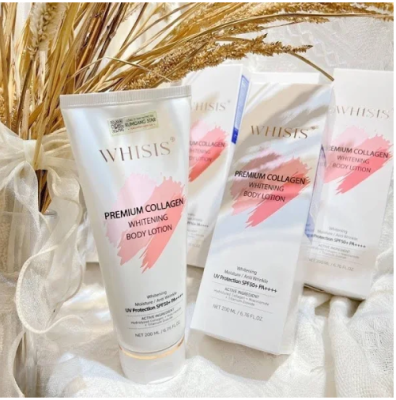 kem dưỡng thể chống nắng WHISIS Premium Collagen